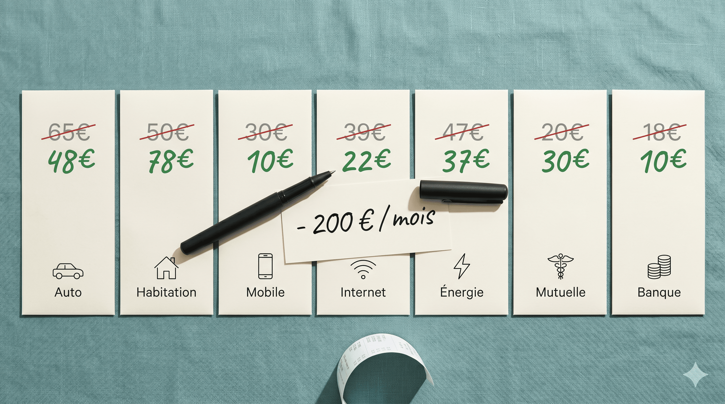 Réduire ses charges fixes : les 7 postes à renégocier maintenant